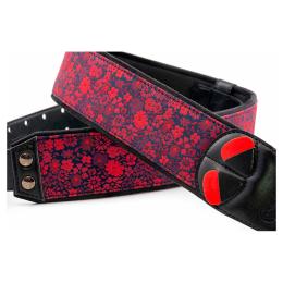 Correa para guitarra Righton Straps Daisy Red
