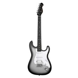 Guitarra eléctrica Mooer MSC12 Pro Iron Silver