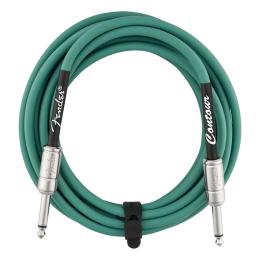 Cable para instrumento Fender Contour 15' Cable Sherwood Green