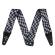 Correa para guitarra y bajo Fender Wavy Checkerboard Polyester Strap Gray
