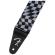 Correa para guitarra y bajo Fender Wavy Checkerboard Polyester Strap Gray
