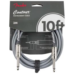 Cable jack Fender Contour 10' Cable Inca Silver