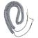 Cable jack espiral Fender Contour 30' Coiled Cable Inca Silver
