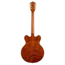 Guitarra eléctrica Gretsch Electromatic LTD Flame Okoume Broadkaster RW Roundup Orange