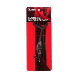 D'Addario DGS-15 Acoustic Quick Release - Enganche de correa para guitarra acústica
