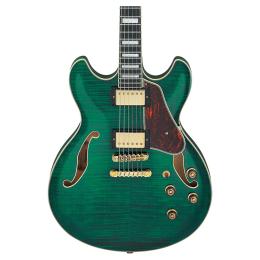 Guitarra eléctrica semicaja Ibanez AS93FM-TMG