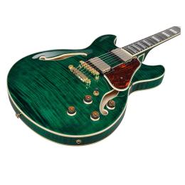 Guitarra eléctrica semicaja Ibanez AS93FM-TMG