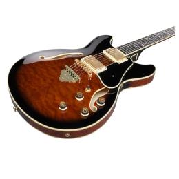 Guitarra semihollow Ibanez AS93QMSP-DBS eléctrica