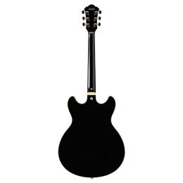 Guitarra semicaja eléctrica Ibanez AS93SP-BK