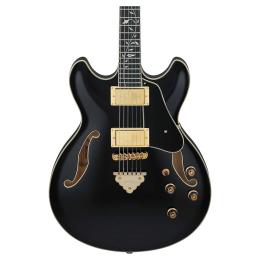 Guitarra semicaja eléctrica Ibanez AS93SP-BK
