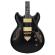 Guitarra semicaja eléctrica Ibanez AS93SP-BK