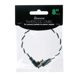 Cable de alimentación Ibanez DCT08-BWH Twisted DC Cable para pedales