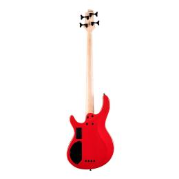 Bajo cuatro cuerdas Cort C4 Deluxe Candy Red