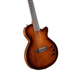 Guitarra clásica electrificada Cort Sunset Nylectric DLX Tobacco Sunburst