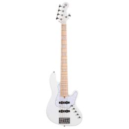 Bajo 5 cuerdas Cort NJS 5 Bass White