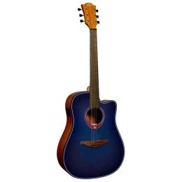 Guitarra electroacústica Lâg Tramontane Special T-BLUE-DCE Dreadnought