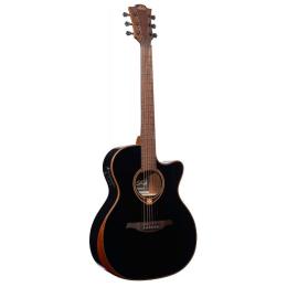 Guitarra electroacústica Lâg Tramontane T118ABCE-BLK Auditorium Bevel