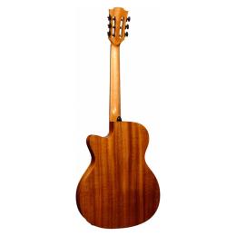 Guitarra clásica electrificada Lâg Tramontane TN170ASCE Nylon Slim