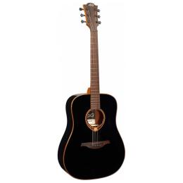 Guitarra acústica Lâg Tramontane T118D-BLK Dreadnought