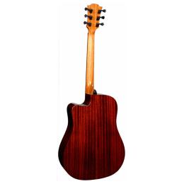 Guitarra electroacústica Lâg Tramontane T118DCE Dreadnought