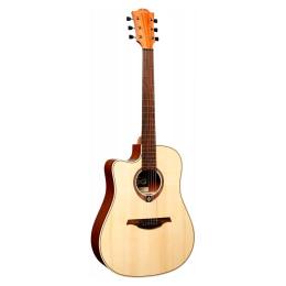 Guitarra electroacústica zurda Lâg Tramontane TL70DCE-NAT Dreadnought Left-Handed