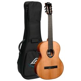 Guitarra clásica electrificada Lâg BlueWave CBW2E Classical Glossy