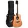 Guitarra acústica para zurdos Lâg BlueWave TLBW2DCE Dreadnought