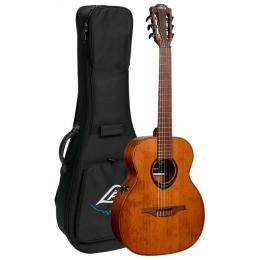 Guitarra clásica de viaje Lâg BlueWave TNBW1TE-BRW Travel Nylon