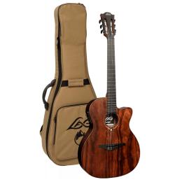 Guitarra clásica electrificada Lâg Sauvage N-ASCE Nylon Auditorium