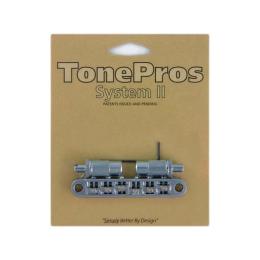 Puente Tune-O-Matic rodillos TonePros TPFR-N Roller Saddles Chrome