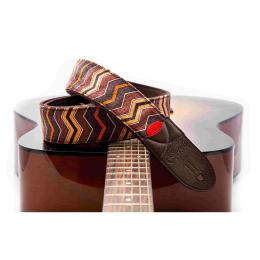 Correa para guitarra y bajo Righton Straps Roadrunner Ziggy Brown
