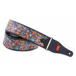 Correa Righton Straps Talisman Kashmir Blue para guitarra y bajo