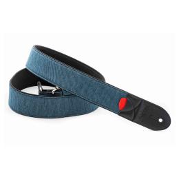 Correa para guitarra y bajo Righton Straps Roadrunner Denim-50 Blue