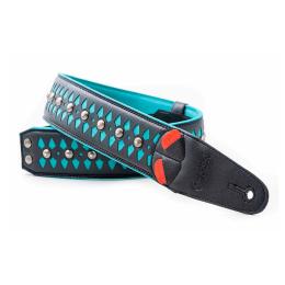 Correa Righton Straps Mojo Armour Teal para guitarra y bajo