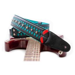 Correa Righton Straps Mojo Armour Teal para guitarra y bajo