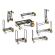 Carro multiuso RockNRoller Multi-Cart R8RT Midrange para transporte
