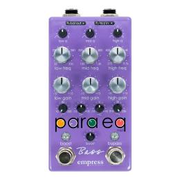 Pedal ecualizador para bajo Empress Effects Bass ParaEq