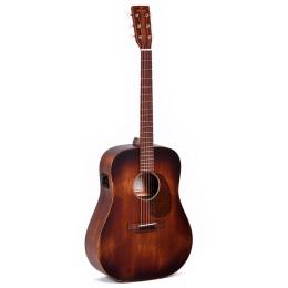 Guitarra acústica Sigma DM-15E-Aged