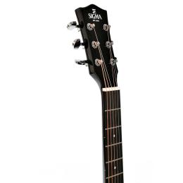 Guitarra electro acústica Sigma GJM-1E-MFBK Black