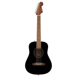 Guitarra acústica Fender California Standard Redondo Mini Spruce Top BLK