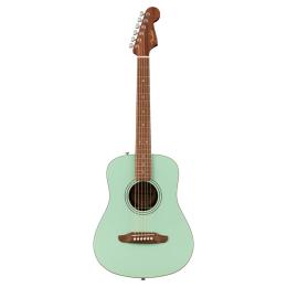 Guitarra de viaje Fender California Standard Redondo Mini Spruce Top SFG
