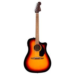 Guitarra acústica electrificada Fender California Standard Redondo CE Spruce Top 3CS