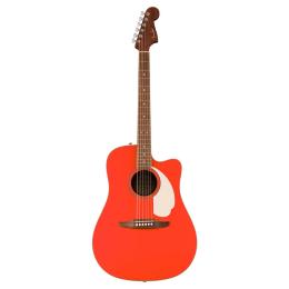 Guitarra electroacústica Fender California Standard Redondo CE Spruce Top FRD