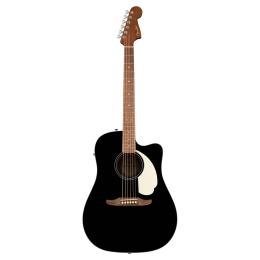 Guitarra electroacústica Fender California Standard Redondo CE Spruce Top BLK
