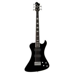 Bajo de cinco cuerdas Hagstrom Nekromant 5 Black