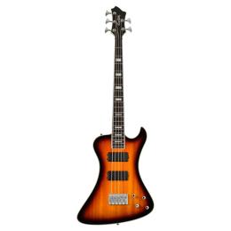Bajo cinco cuerdas Hagstrom Nekromant 5 Tobacco Sunburst