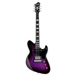 Guitarra eléctrica Hagstrom Adina Purple Burst