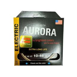 Cuerdas guitarra eléctrica Aurora Electric Ultra-Sheer 10-46 Gold