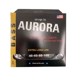 Juego de cuerdas Aurora Bass Black 45-105