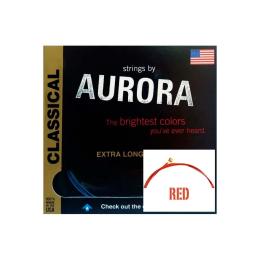 Juego de cuerdas Aurora Classical Red Normal Tension